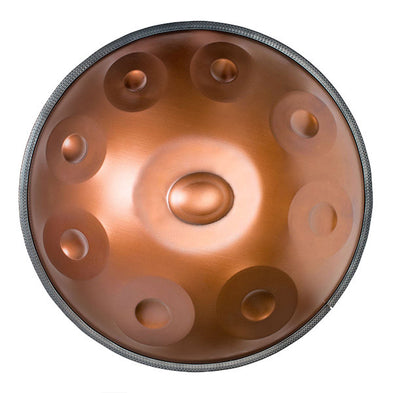 Handpan, gamme la sirena, hexatonique dorien, frequence 432hz, frequence 440hz, hang drum, hang, bronze